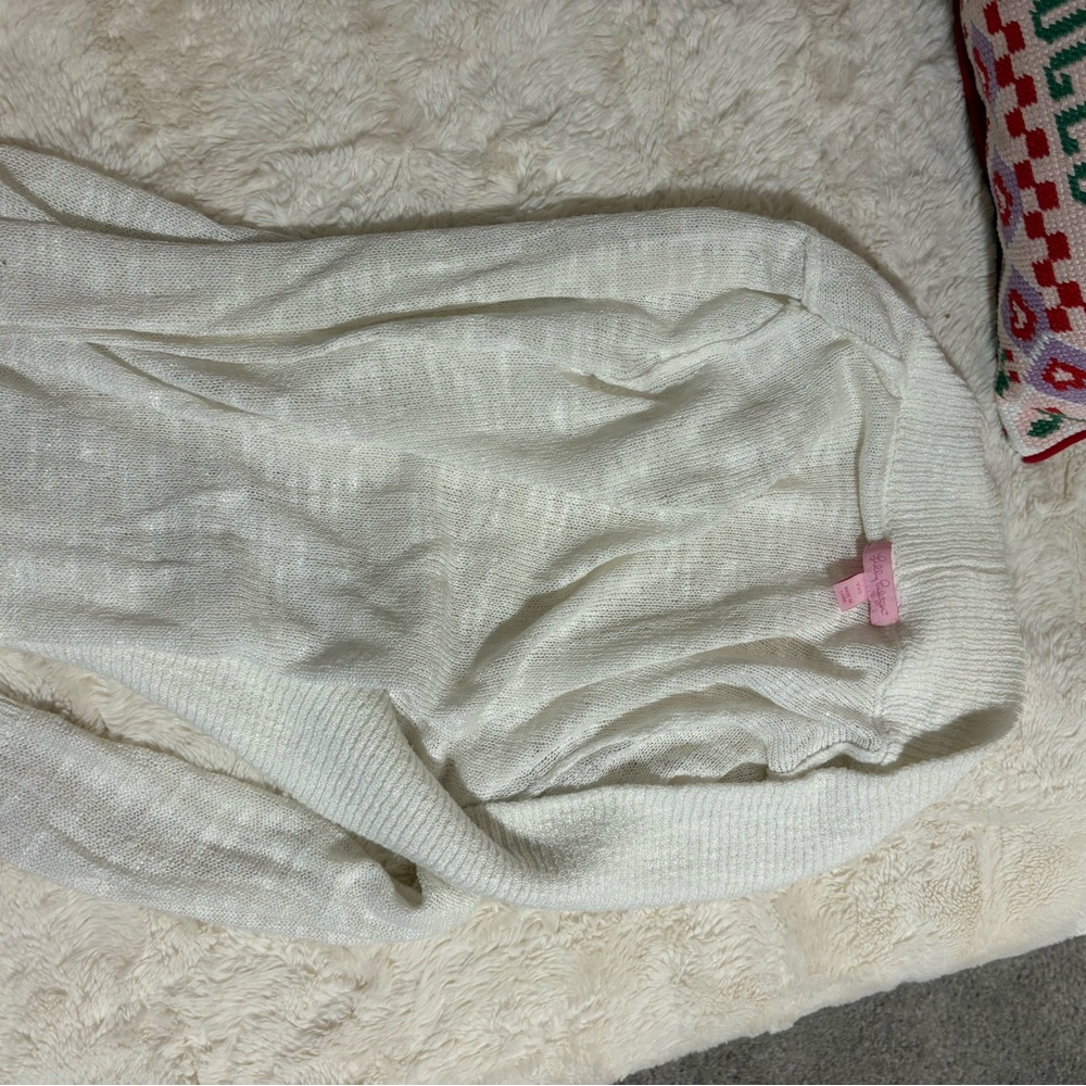 Lilly Pulitzer Elegant Cream Sweater